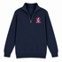 Dayton Stealie Premium Unisex Quarter-Zip — Design: Dayton University of — Navy