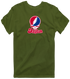 Dayton Stealie Premium Unisex T-Shirt — Design: Dayton University of — Military Green