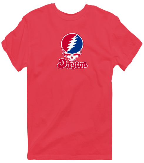 Dayton Stealie Premium Unisex T-Shirt — Design: Dayton University of — Heather Red