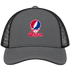 Dayton Stealie Premium Unisex Trucker Cap — Design: Dayton University of — Charcoal/Black