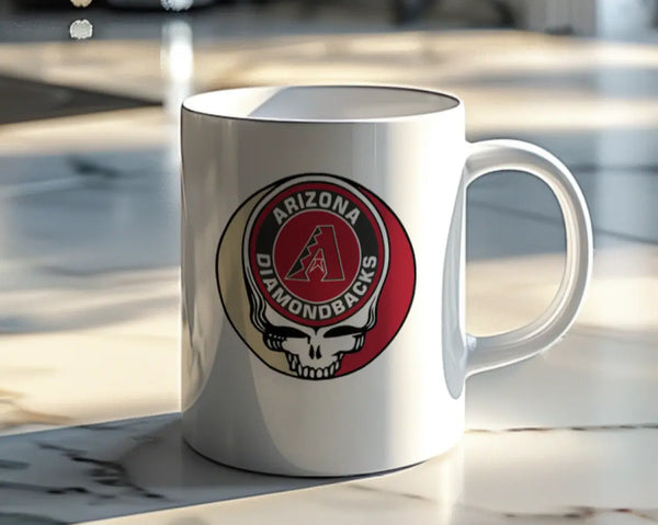 Grateful Dead - Arizona Diamondbacks Stealie 15 Ounce Coffee Mug - StealieShop