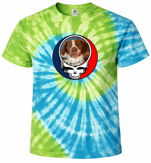 1538 - Custom Stealie Tie-Dye