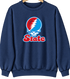 Delaware Stealie Premium Unisex Crewneck — Design: Delaware State University — Navy