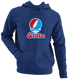 Delaware Stealie Premium Unisex Hoodie — Design: Delaware State University — Navy