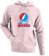 Delaware Stealie Premium Unisex Hoodie — Design: Delaware State University — Light Pink