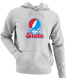 Delaware Stealie Premium Unisex Hoodie — Design: Delaware State University — Sport Grey