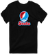 Delaware Stealie Premium Unisex T-Shirt — Design: Delaware State University — Black