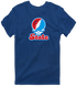 Delaware Stealie Premium Unisex T-Shirt — Design: Delaware State University — Navy