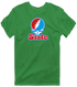 Delaware Stealie Premium Unisex T-Shirt — Design: Delaware State University — Irish Green