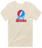Delaware Stealie Premium Unisex T-Shirt — Design: Delaware State University — Sand
