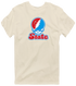 Delaware Stealie Premium Unisex T-Shirt — Design: Delaware State University — Sand