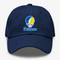 Delaware Stealie Premium Unisex Dad Hat — Design: Delaware University of — Navy