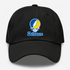Delaware Stealie Premium Unisex Dad Hat — Design: Delaware University of — Black