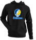 Delaware Stealie Premium Unisex Hoodie — Design: Delaware University of — Black