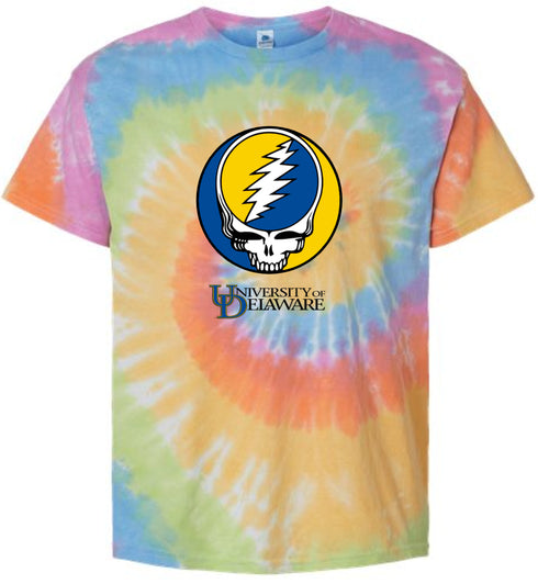 University of Delaware Stealie Tie-Dye T-Shirt