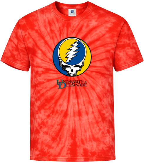 University of Delaware Stealie Tie-Dye T-Shirt