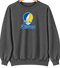Delaware Stealie Premium Unisex Crewneck — Design: Delaware University of — Dark Heather