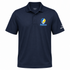 Delaware Stealie Premium Unisex Polo — Design: Delaware University of — Navy