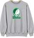 Delta Stealie Premium Unisex Crewneck — Design: Delta State University — Sport Grey