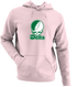 Delta Stealie Premium Unisex Hoodie — Design: Delta State University — Light Pink