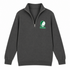 Delta Stealie Premium Unisex Quarter-Zip — Design: Delta State University — Charcoal