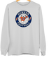 Denver Football Dancing Bear Premium Crewneck — Denver Broncos — Sport Grey