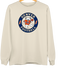 Denver Football Dancing Bear Premium Crewneck — Denver Broncos — Sand