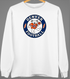 Denver Football Dancing Bear Premium Crewneck — Denver Broncos — White