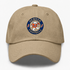 Denver Football Dancing Bear Premium Dad Hat — Denver Broncos — Khaki
