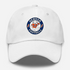 Denver Football Dancing Bear Premium Dad Hat — Denver Broncos — White
