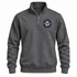 Denver Football Dancing Bear Premium Quarter-Zip — Denver Broncos — Charcoal