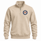 Denver Football Dancing Bear Premium Quarter-Zip — Denver Broncos — Sand