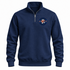 Denver Football Dancing Bear Premium Quarter-Zip — Denver Broncos — Navy