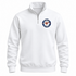 Denver Football Dancing Bear Premium Quarter-Zip — Denver Broncos — White