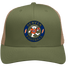 Denver Football Dancing Bear Premium Trucker Cap — Denver Broncos — Moss/Khaki