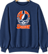 Denver Helmet Stealie Premium Unisex Crewneck — Denver Broncos — Navy