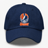 Denver Helmet Stealie Premium Unisex Dad Hat — Denver Broncos — Navy