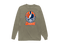 Denver Helmet Stealie Premium Unisex Long-Sleeve — Denver Broncos — Sandstone
