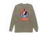 Denver Helmet Stealie Premium Unisex Long-Sleeve — Denver Broncos — Sandstone