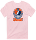 Denver Helmet Stealie Premium Unisex T-Shirt — Denver Broncos — Light Pink