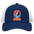 Denver Helmet Stealie Premium Unisex Trucker Cap — Denver Broncos — Navy/White