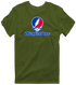 Denver Stealie Premium Unisex T-Shirt — Design: Denver University of — Military Green