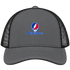 Denver Stealie Premium Unisex Trucker Cap — Design: Denver University of — Charcoal/Black