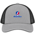 Denver Stealie Premium Unisex Trucker Cap — Design: Denver University of — Heather Grey/Black