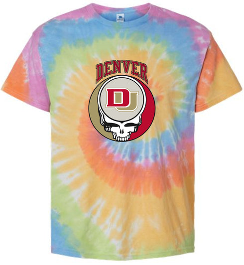 University of Denver Stealie Tie-Dye T-Shirt