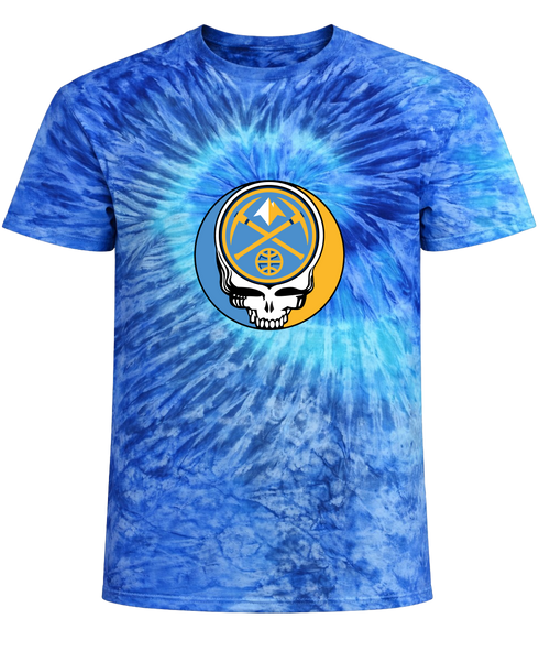Denver Nuggets Stealie Tie-Dye T-Shirt