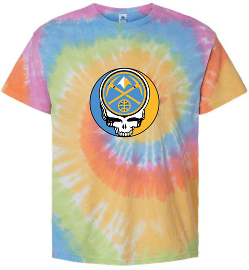 Denver Nuggets Stealie Tie-Dye T-Shirt