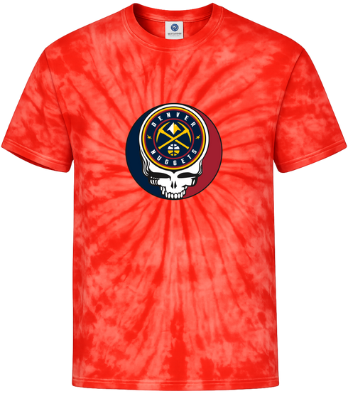 Denver Nuggets Stealie Tie-Dye T-Shirt