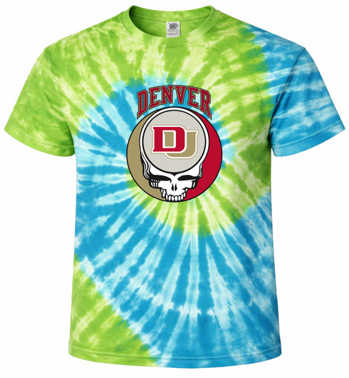 University of Denver Stealie Tie-Dye T-Shirt