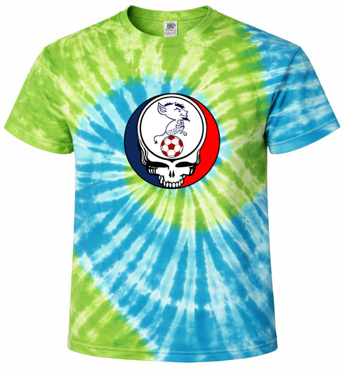Depaul Billy Blue Stealie Tie-Dye T-Shirt